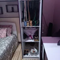 تخت خواب دو طبقه به همراه میز آینه