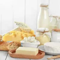 فروشنده لبنیات محلی