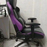 صندلی گیمینگ کولر مستر Cooler Master - مشکی بنفش|صندلی و نیمکت|کرمانشاه, |دیوار