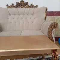 مبل 7نفره بامیزعسلی|مبلمان خانگی و میز عسلی|تربت‌حیدریه, حسنی بالا|دیوار