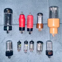 لامپ خلا Vacuum Tubes نو ساخت آمریکا، انگلیس و