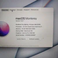 مک بوک پرو ۲۰۱۵|رایانه همراه|تهران, یوسف‌آباد|دیوار