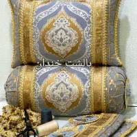 سرویس جفت بالش طرح لبه پروانه