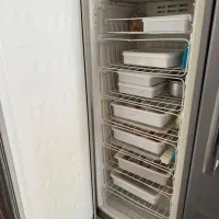 یخچال فریزر دوقلو رنگ سیلور سیلوان شیک و جادار|یخچال و فریزر|ماکو, |دیوار