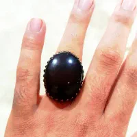 دوتا انگشتر عقیق با عیار بالا نقره|بدلیجات|سوسنگرد, |دیوار