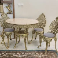 میز ناهارخوری|میز و صندلی غذاخوری|ابریشم, |دیوار