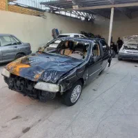 اسلیکس خودروخاموش تصادفی/اوراق//له شده