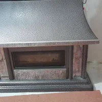 شومینه طوسی در حد نو