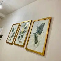 تابلو نقاشی کار دست ورق طلا