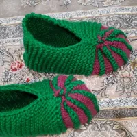 پاپوش بافتنی|لباس|بدره, |دیوار