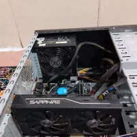 کیس کامپیوتر گیمینگ DDR4 RX 470 i5 6400 رم 16