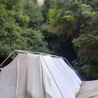 چادر مسافرتی کاملا سالم و تمیز