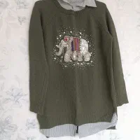 بافت/پلیور/ پاییزه سایز ۴۰و ۴۲|لباس|تبریز, |دیوار