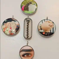 جا کلیدی و دسبند ومدال وآویز ماشین با عکس دل خواه