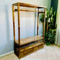 رگال چوبی لباس|جاکفشی، کمد، دراور|کرمانشاه, |دیوار