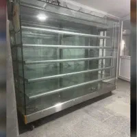 ویترین خشک مکعبی قنادی