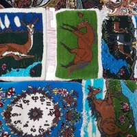 چند عدد تابلوی دست بافت. قیمت مناسب|تابلو فرش|پرند, فاز ۶|دیوار