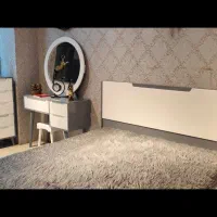 سرویس تخت خواب سفید طوسی تمام رنگ|تخت و سرویس خواب|اهواز, نادری|دیوار