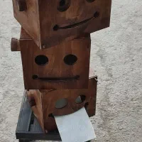 جا دستمالی چوبی|صنایع دستی و سایر لوازم تزئینی|اصفهان, رزمندگان|دیوار