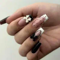 ناخن با متریال کاشت / سایز اختصاصی
