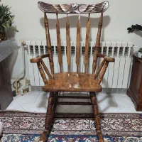 صندلی راک چوب راش