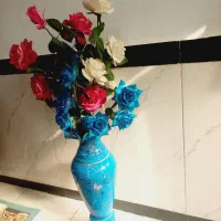 گل وگلدان ..ساعت