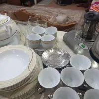 فروش ظروف و قوری گلمرغی قدیمی|ظروف سرو و پذیرایی|اسلامشهر, شهرک قائمیه|دیوار