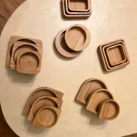 فروش یکجا حدود ۷۰۰ تکه ظرف چوبی به قیمت ۲ سال پیش