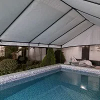 برزنت روکش استخر عشایری چتر سایبان سرپوشیده|کوهنوردی و کمپینگ|تهران, آبشار|دیوار