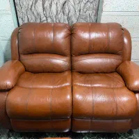 مبل ریلکسی چرم واقعا طبیعی (مالزی)|مبلمان خانگی و میز عسلی|تهران, پاسداران|دیوار