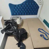 تخت دو نفره بدون تشک سالم