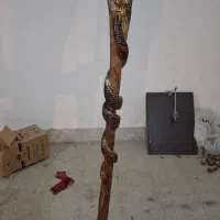 مجسمه چوبی|مجسمه، تندیس، ماکت|ساوه, |دیوار