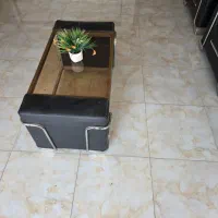 مبل چرم اداری ۶ نفره با میز وسط|مبلمان اداری|آبادان, |دیوار