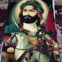 تابلو شمایل زیبای حضرت عباس(ع)|تابلو فرش|رشتخوار, |دیوار