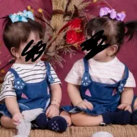 لباس دخترانه دوقلو