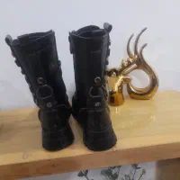 ۲ عدد کفش بوت و کفش اسپرت دخترانه سایز ۳۳ درحدنو|کیف، کفش، کمربند|گرگان, |دیوار