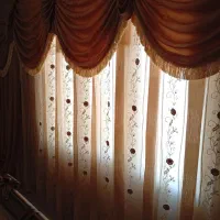 پرده سلطنتی طرح رومی مصری