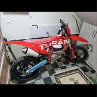 موتور سیکلت تریل توسان طرح گس گس