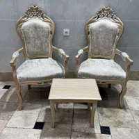 مبلمان کلاسیک چوب راش|مبلمان خانگی و میز عسلی|تهران, نازی‌آباد|دیوار