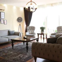 اجاره روزانه دوخواب تکخواب فول مبله شیک سعادت اباد