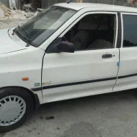 پراید 89 رنگ سفید دوگانه کارخونه