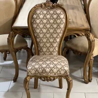 مبلمان استیل مبل سلطنتی مدرن با ناهارخوری در حد نو|مبلمان خانگی و میز عسلی|تهران, شمسآباد|دیوار