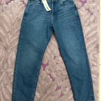 شلوار جین مام فیت اصل ترک