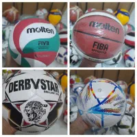 توپ والیبال مولتن میکاسا فوتبال نمره۵و۴فوتسال بسکت