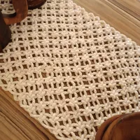 رانر مکرومه|پرده، رانر، رومیزی|مشهد, طلاب|دیوار