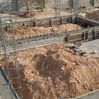 اجرای اسکلت بنایی و استخر قلات کودیان