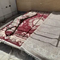 فرش کارکرده /قالی /لاکی و زرشکی|فرش|اصفهان, بهارستان|دیوار