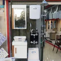ست۱۷عددی شیرآلات روشویی توالت فرنگی فلاش تانک