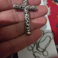گردنبند صلیب نقره|جواهرات|جهرم, |دیوار