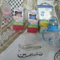 شیشه شیربچه چهارتانوسالم فروش تخفیف هم داره|اسباب و اثاث بچه|قم, چهل درخت‎|دیوار